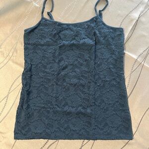 Ann Taylor Lace Camisole - Black